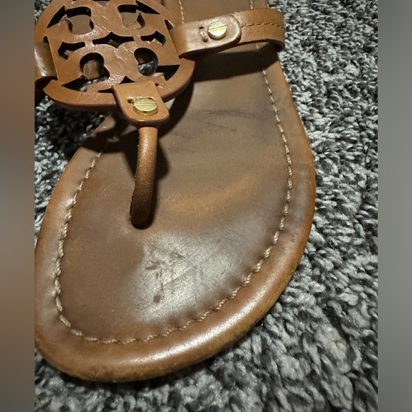 Tory Burch Miller Sandals in Vintage Vachetta Size 7.5 - Picture 7 of 12